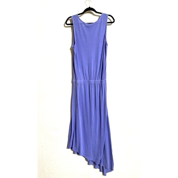 Fresh Produce Womens Medium Aria Maxi Dress Sleeveless Asymmetrical Hem Purple - Picture 4 of 7